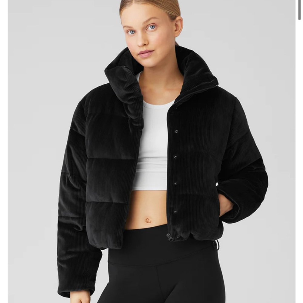 Women's Black Puffer Jacket